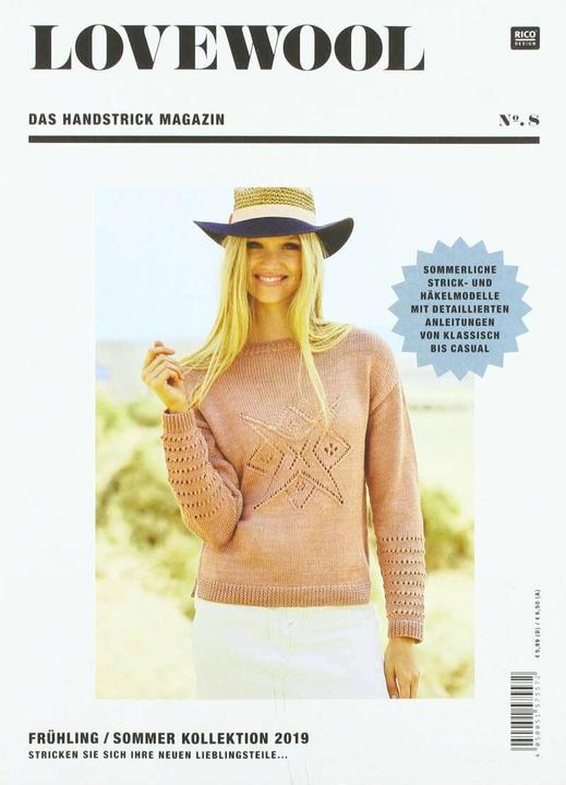 Produktbild Rico Design LOVEWOOL Das Handstrick Magazin No.8 (Deutsch, Rico Design GmbH & Co. KG, 2019)