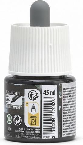 Actual product image Pebeo Colorex water ink (Ivory Black, 45 ml)