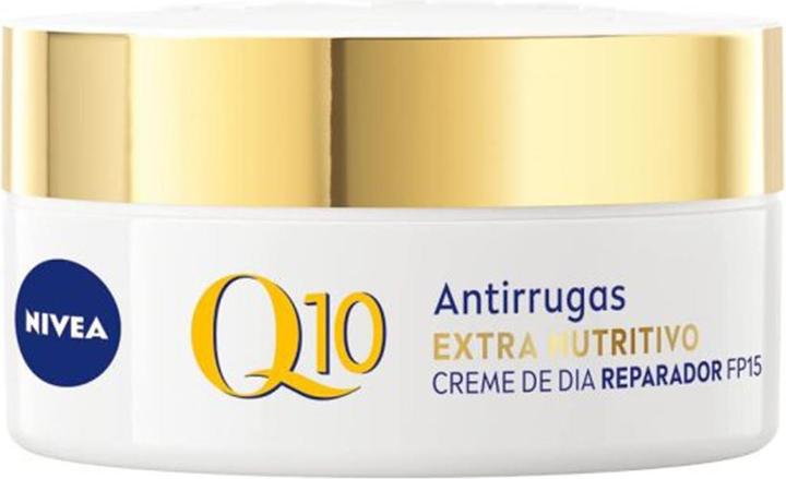 Produktbild NIVEA Q10+ POWER anti-arrugas+extra nutritivo SPF15 50 ml (50 ml, Tagescreme, SPF 15)