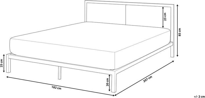 Actual product image Beliani Clamart (180 x 200 cm)