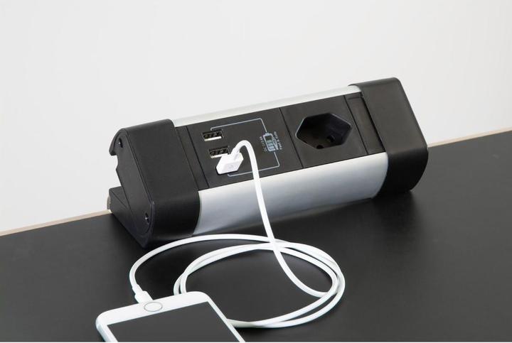 Produktbild Max Hauri Office Line (4 x, Typ 13, USB-A, 2.50 m)