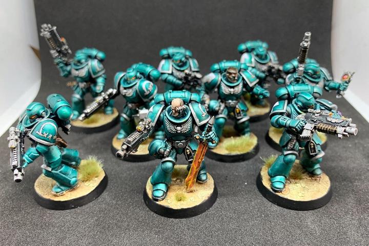 Actual product image Games Workshop Warhammer 40k - Space Marine Primaris Intercessors (Plastic)