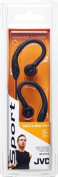 Actual product image JVC HAEC10B (No noise cancelling, Cable)