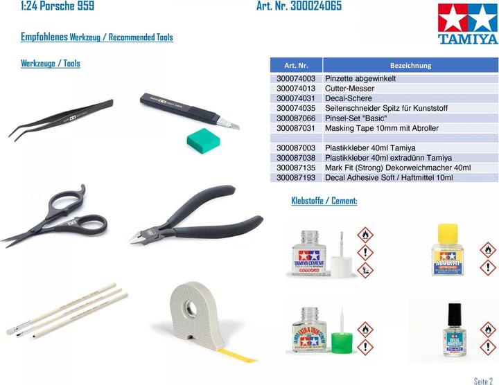 Image du produit Tamiya Porsche 959