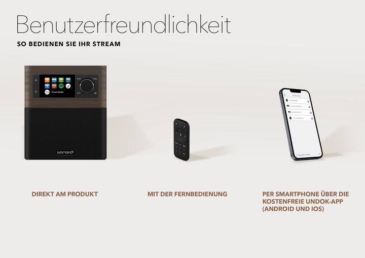 Produktbild Sonoro Stream (FM, Internetradio, DAB+, Bluetooth, WLAN)