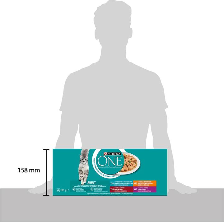 Immagine prodotto Purina ONE Adulti (Adulto, 40 pz., 3800 g)
