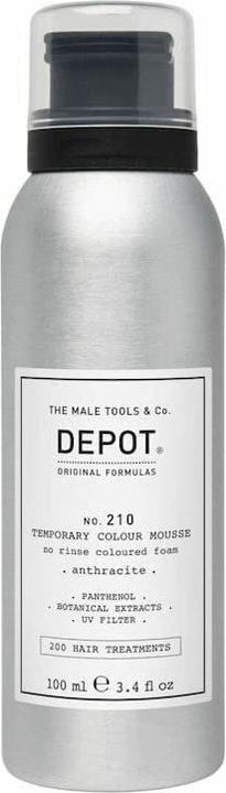 Depot 210 Temporary Colour Mousse 100ml Anthracite (100 ml)