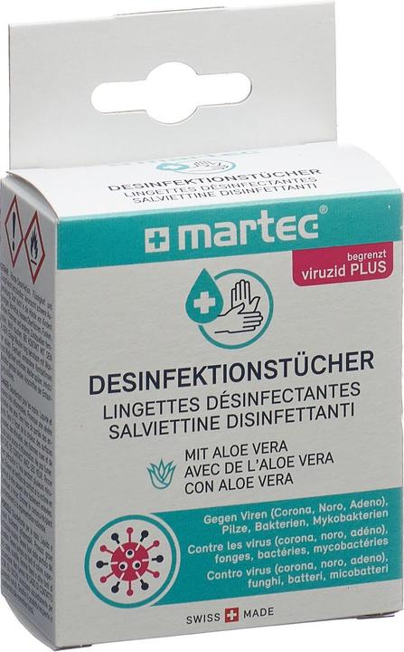 Produktbild Martec Desinfektionstücher