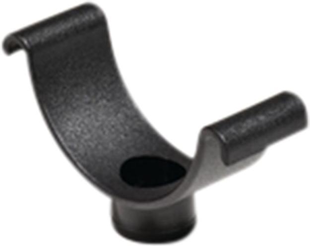 Actual product image HellermannTyton Cradle Clip black Polyamide 6.6 (N66)