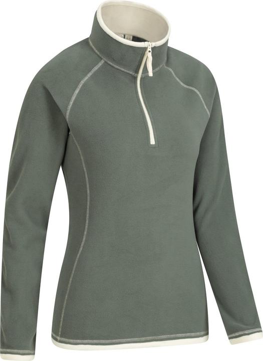 Actual product image Mountain Warehouse Womens/Ladies Montana Half Zip Fleece Top (30)