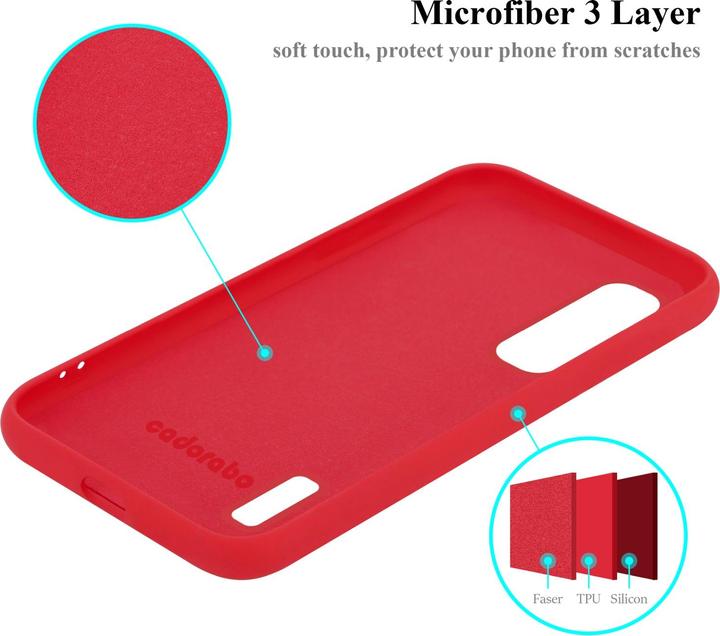 Produktbild Cadorabo TPU Liquid Silicone Case Hülle für Oppo FIND X2 PRO (Oppo Find X2 Pro)