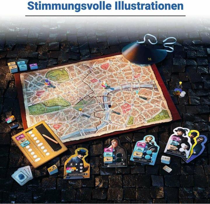 Actual product image Ravensburger Scotland Yard Sherlock Holmes Spiel