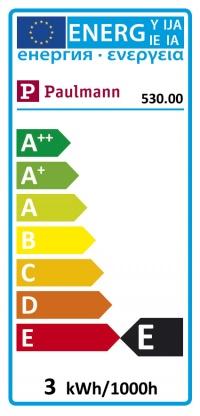 Label énergétique Paulmann Cosylight (E14, 3 W, 1 lm, 10 x, E)