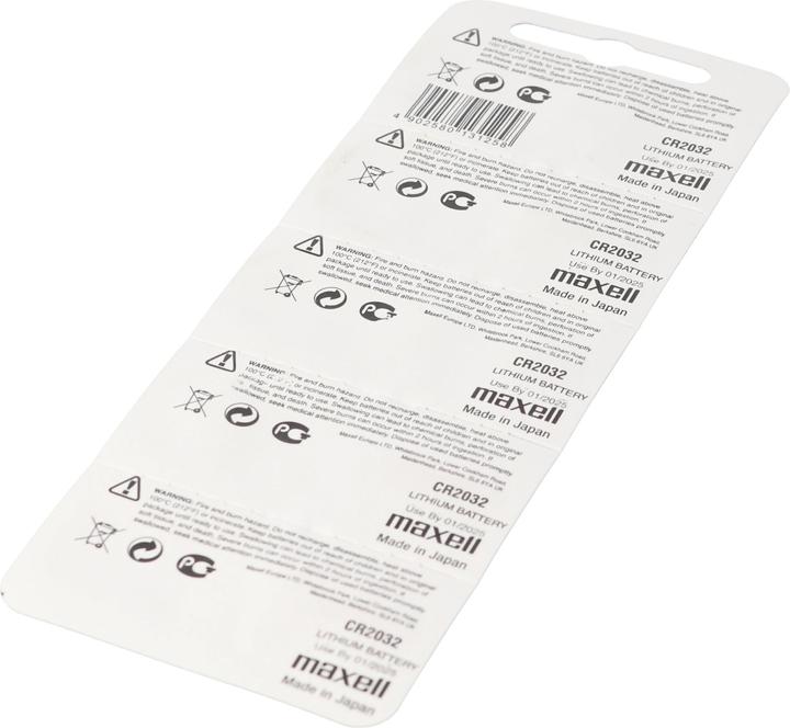 Produktbild Maxell Electronics CR2032 (5 Stk., CR2032, 220 mAh)