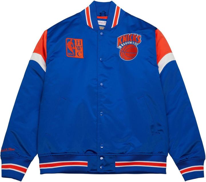 Produktbild Mitchell & Ness M&N Heavyweight Satin Jacke NBA New York Knicks - XL (XL)