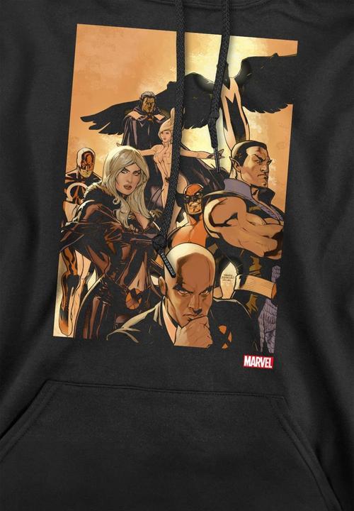 Actual product image Mens X-Men Comic Cover Team Hoodie (L)
