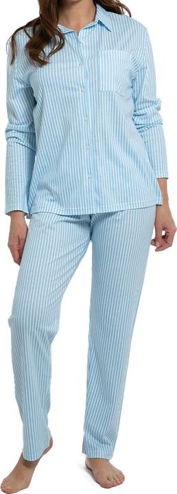 Mey Night2Day Schlafanzug - Organic Cotton lang (46, 3XL)