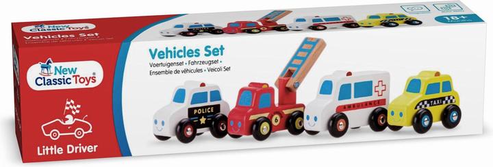 Produktbild New Classic Toys Fahrzeugset - 4 Fahrzeuge