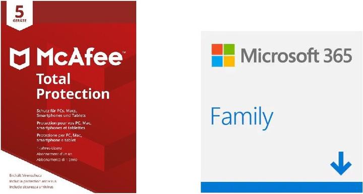 Produktbild McAfee Total Protection inkl. Microsoft 365 Family