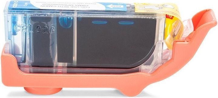 Actual product image Hermex Compatible Ink Cartridge Canon PGI-520 CLI-521 (M, Y, PGBK, C, FC)