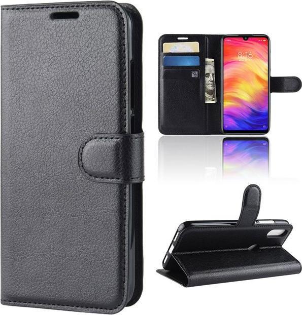 Produktbild MU Classic Litchi Leder Bookcover Series (Xiaomi Redmi Note 7)