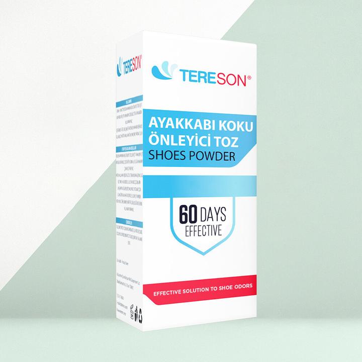 Produktbild Tereson Fussdeodorant, Schuhgeruch-Präventionspulver, 60 Tage Wirkung, 10er Pack (Fussdeodorant & -puder)