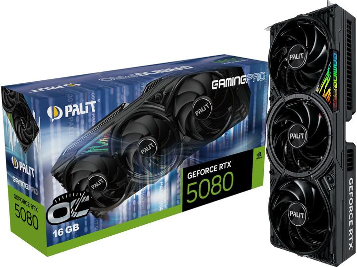 Produktbild Palit GeForce RTX 5080 GamingPro OC (16 GB)
