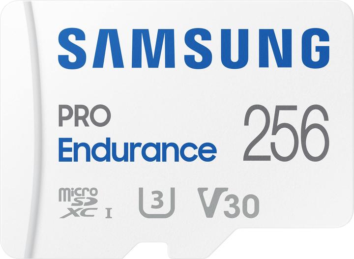 Produktbild Samsung PRO Endurance (256 GB, microSDXC, U3, UHS-I)