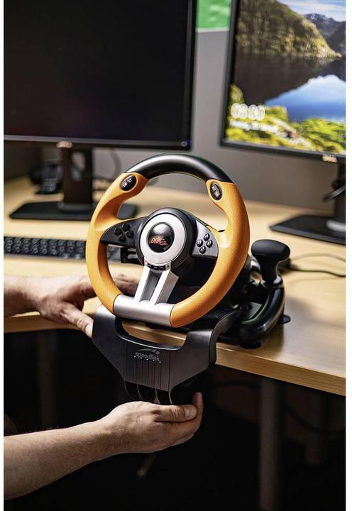 Immagine prodotto Speedlink Supporto da tavolo per volante DRIFT O.Z e TRAILBLAZER, nero (PS4, PS3, Switch, PC)
