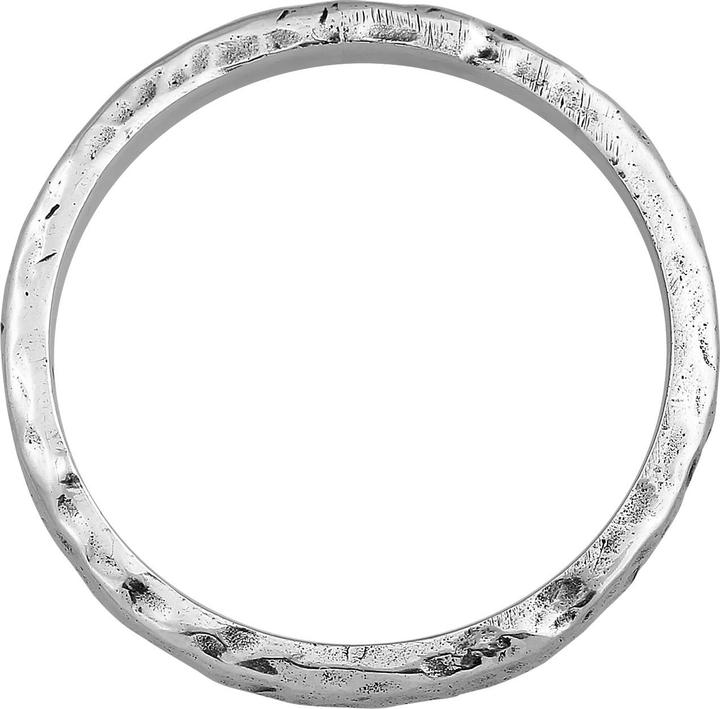 Immagine prodotto Haze & Glory Ring Bandring - Zion Schmales Design 925 Silber (64, 925 Argento)