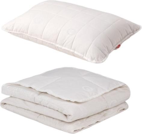 Image du produit Cotton Box Set duvet et oreiller coton 160x210 - 50x70cm (160 x 210 cm)