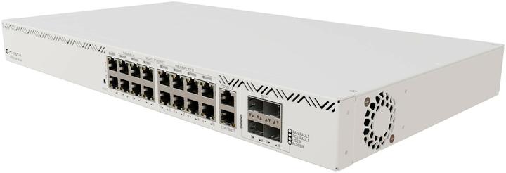 Actual product image MikroTik NET SWITCH 18PORT 1000M 4SFP+/CRS320-8P-8B-4S+RM (21 Ports)