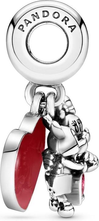 Actual product image Pandora Minnie & Mickey With Love dangle Charms/Beads (Silver 925)