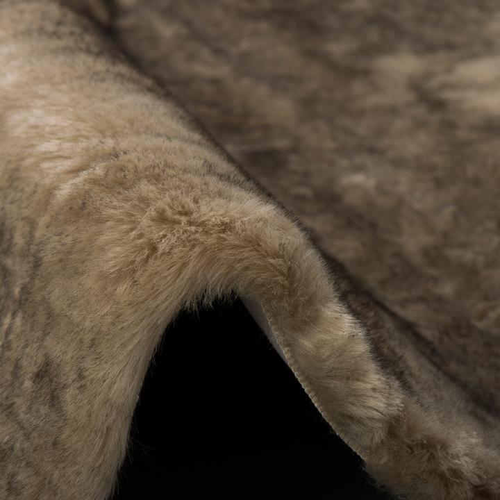 Actual product image Pergamon Luxury Super Soft Fur Rug Aspen Melted (90 x 160 cm)