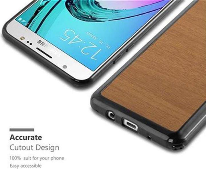 Image du produit Cadorabo Couverture en bois TPU (Samsung Galaxy J5 (2016))