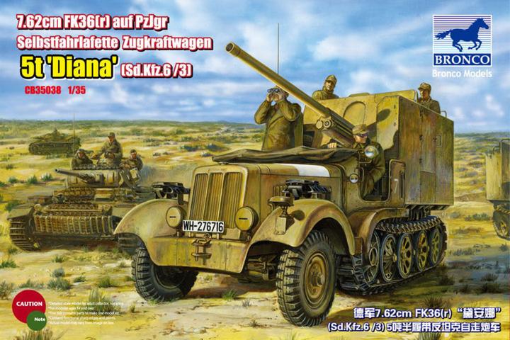 Produktbild Bronco SdKfz 6(5t) Diana