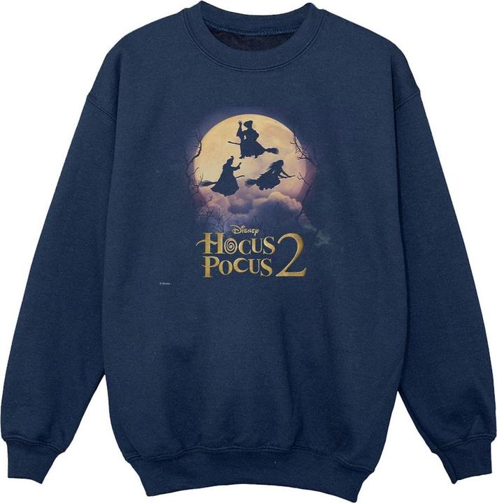 Actual product image Disney Girls Hocus Pocus Witches Flying Sweatshirt (152, 158)