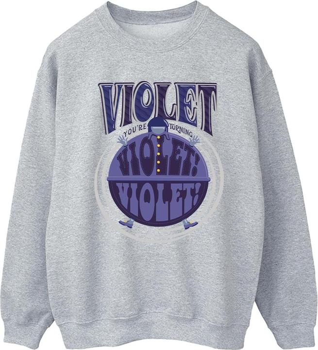Immagine prodotto Willy Wonka & the Chocolate Factory Violet Turning Violet Felpa Donna (3XL)