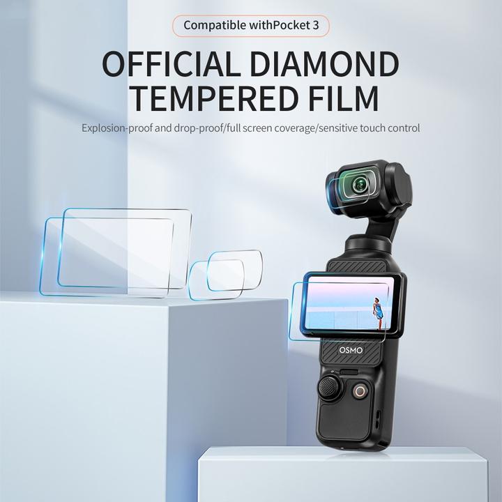 Produktbild Ueli Express 4 in 1 Panzerglas Set (Osmo Pocket 3)