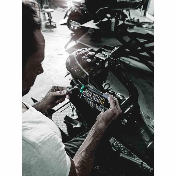 Actual product image Wera Tool-Check PLUS (Hexagon socket TX M10, Hexagon socket TX M15, Hexagon socket TX M30, Cross Phillips PH M1, Cross Phillips PH M2, Hexagon socket TX M25, Cross Pozidriv PZ M1, Cross Pozidriv PZ M2, Cross Phillips PH M3, Cross Pozidriv PZ M3, Hexagon socket TX M20, Hexagon socket TX M40)