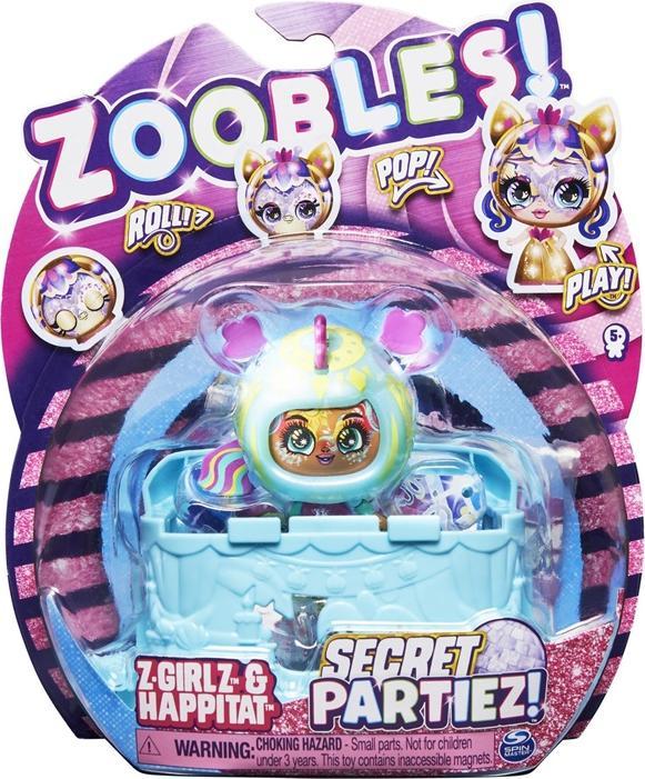 Actual product image Zoobles figure Girls Secret Partiez, 2 series, assort., 6061945