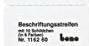 Produktbild Bene 50 Beschriftungsschilder für Hängeregister Vetro Mobil weiss