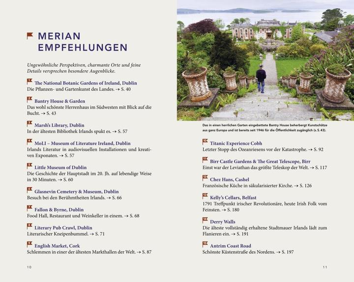 Actual product image MERIAN Reiseführer Irland mit Nordirland (German, Christian Eder, Cornelia Lohs, 2021)