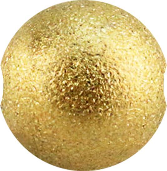 Produktbild Star Piercing Ball Closure Kugel vergoldet gesprenkelt (Chirurgenstahl 316L)