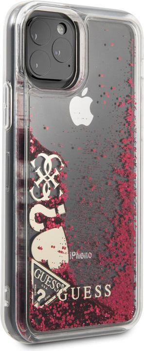 Immagine prodotto Guess Copertina rigida cuori glitterati (Apple iPhone 11 Pro)