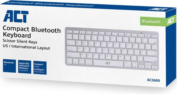 Produktbild Portable Bluetooth Keyboard (Eng. Int., Kabellos)
