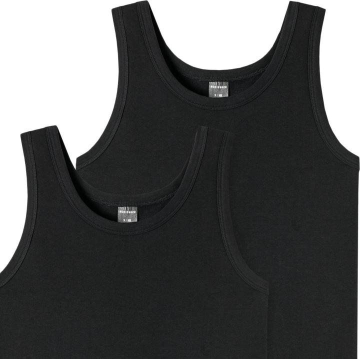 Image du produit Schiesser Pack de 4 maillots de corps Teens Boys - 95/5 Organic Cotton (152)