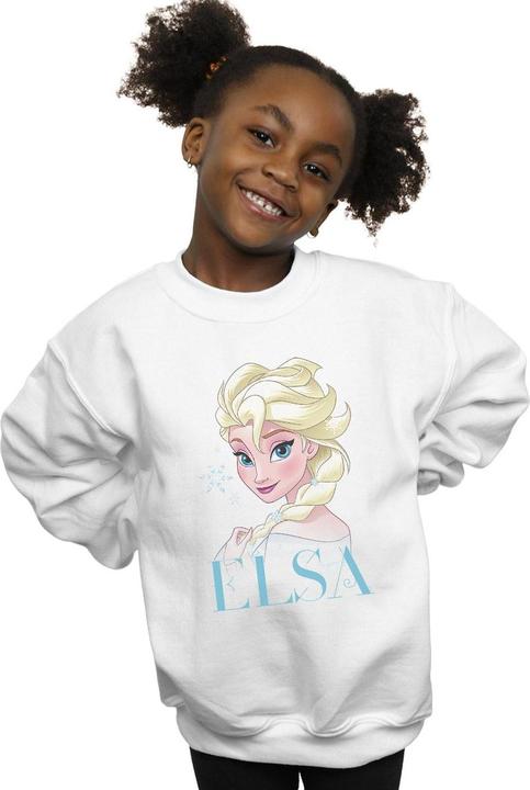 Produktbild Disney Frozen Elsa Snowflake Portrait Sweatshirt Mädchen (140, 146)