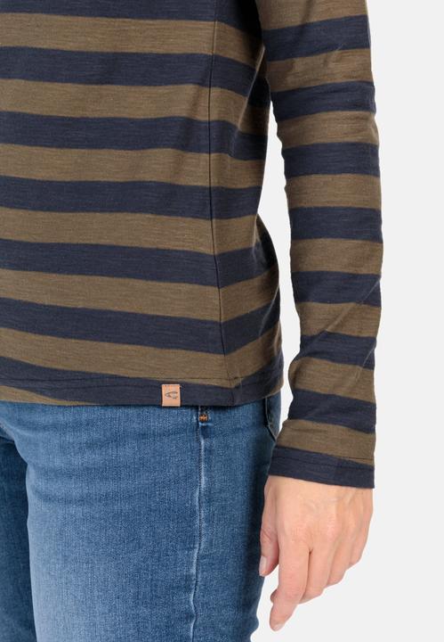 Image du produit Camel Active T-shirt à rayures en pur coton (XS)