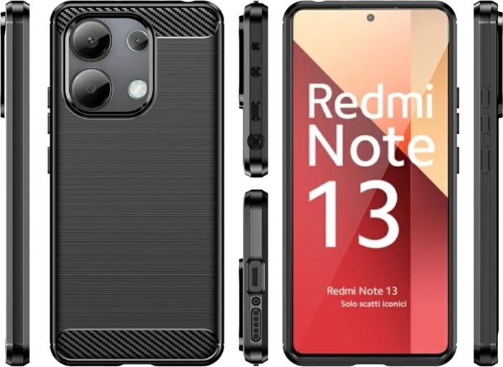 Produktbild Screenguard Carbon Brushed Case (Xiaomi Redmi Note 13 Pro 4G)